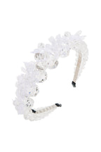 Floral Crystal Bead Headband L4066