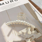 Pearl Acrylic Hair Clip L4067