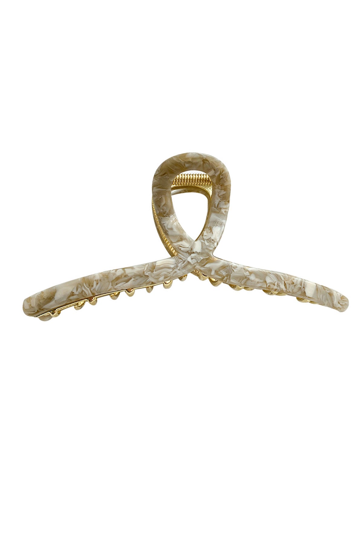 Cross Acrylic Alloy Hair Clip L4073