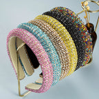 Rhinestone Fabric Headband L4085