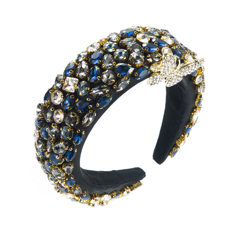 Butterfly Glass Drill Sponge Headband L4088 - view 3