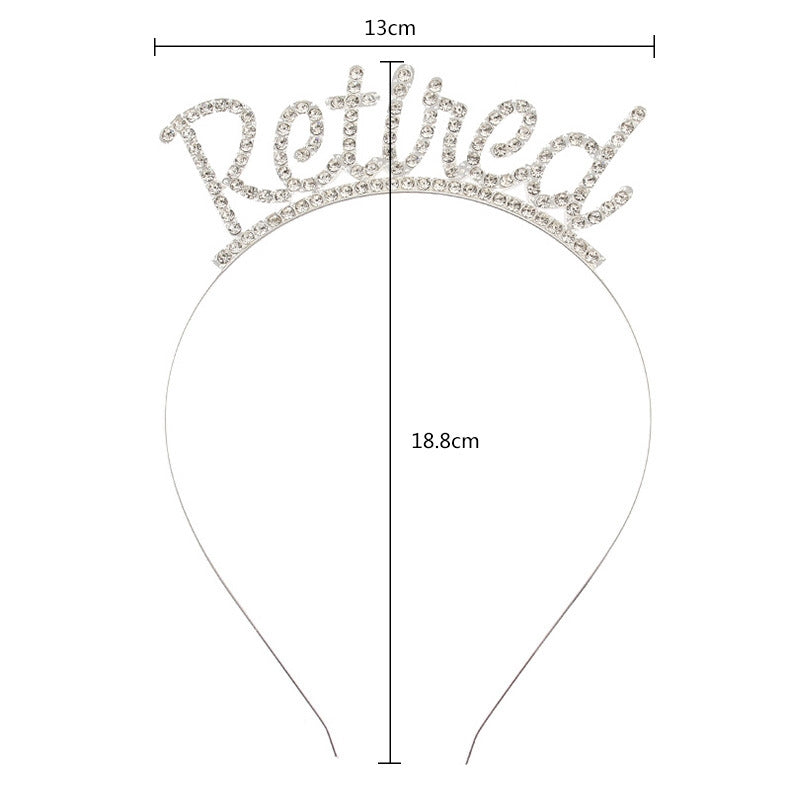 RETIRED Rhinestone Headband L4097
