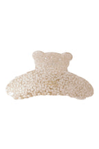 Bear Spotted Acrylic Hair Clip L4136
