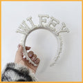 WIFEY Pearl Headband L4151