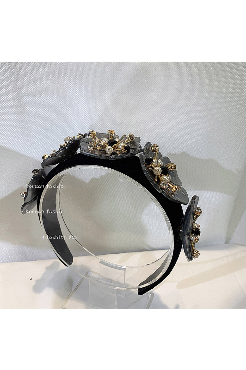 Floral Acrylic Headband L4212