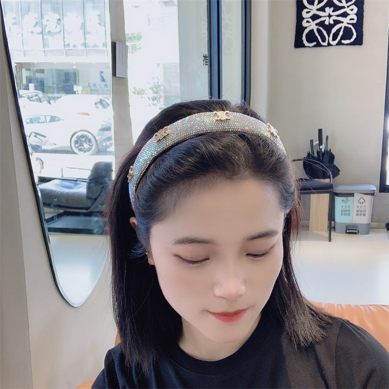 Multicolor Rhinestone Headband L4213
