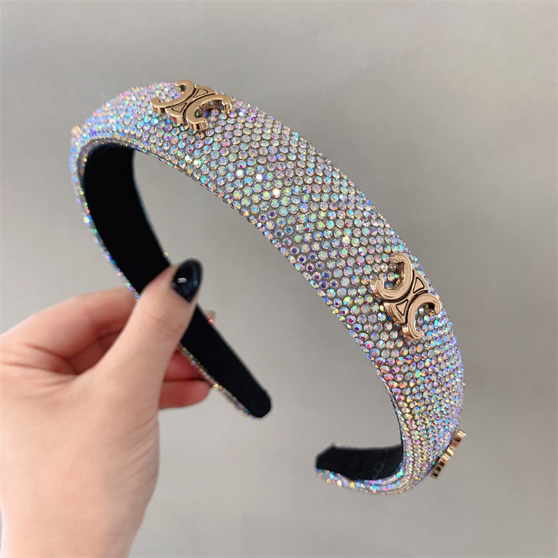 Multicolor Rhinestone Headband L4213