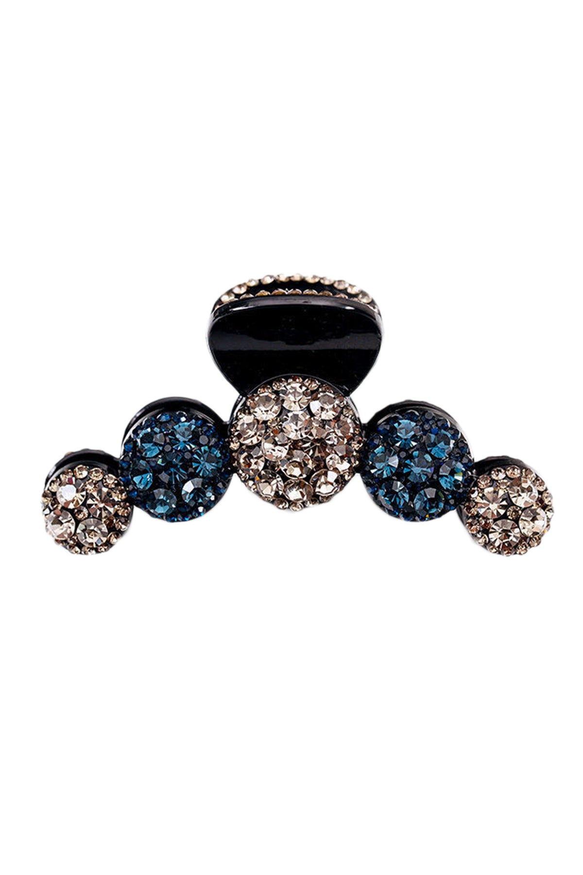 Five Beads Rhinestone Hair Clip L4233