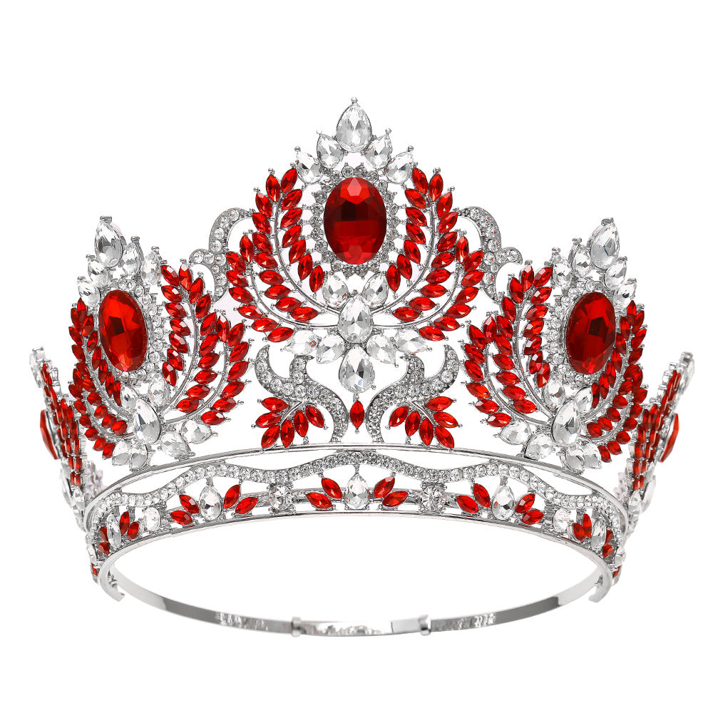 Rhinestone Crown Headband L4264