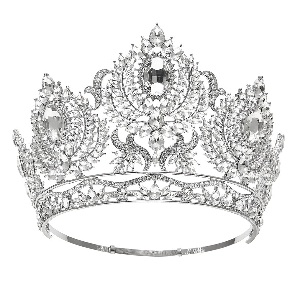 Rhinestone Crown Headband L4264