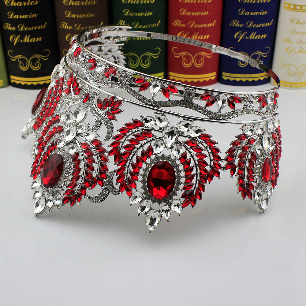 Rhinestone Crown Headband L4264