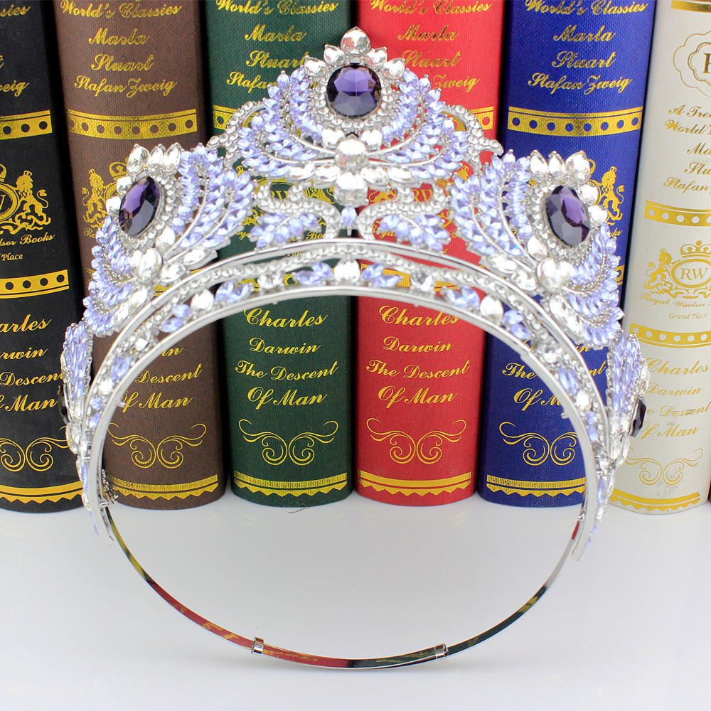 Rhinestone Crown Headband L4264
