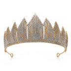 Baroque Rhinestone Crown Headband L4268