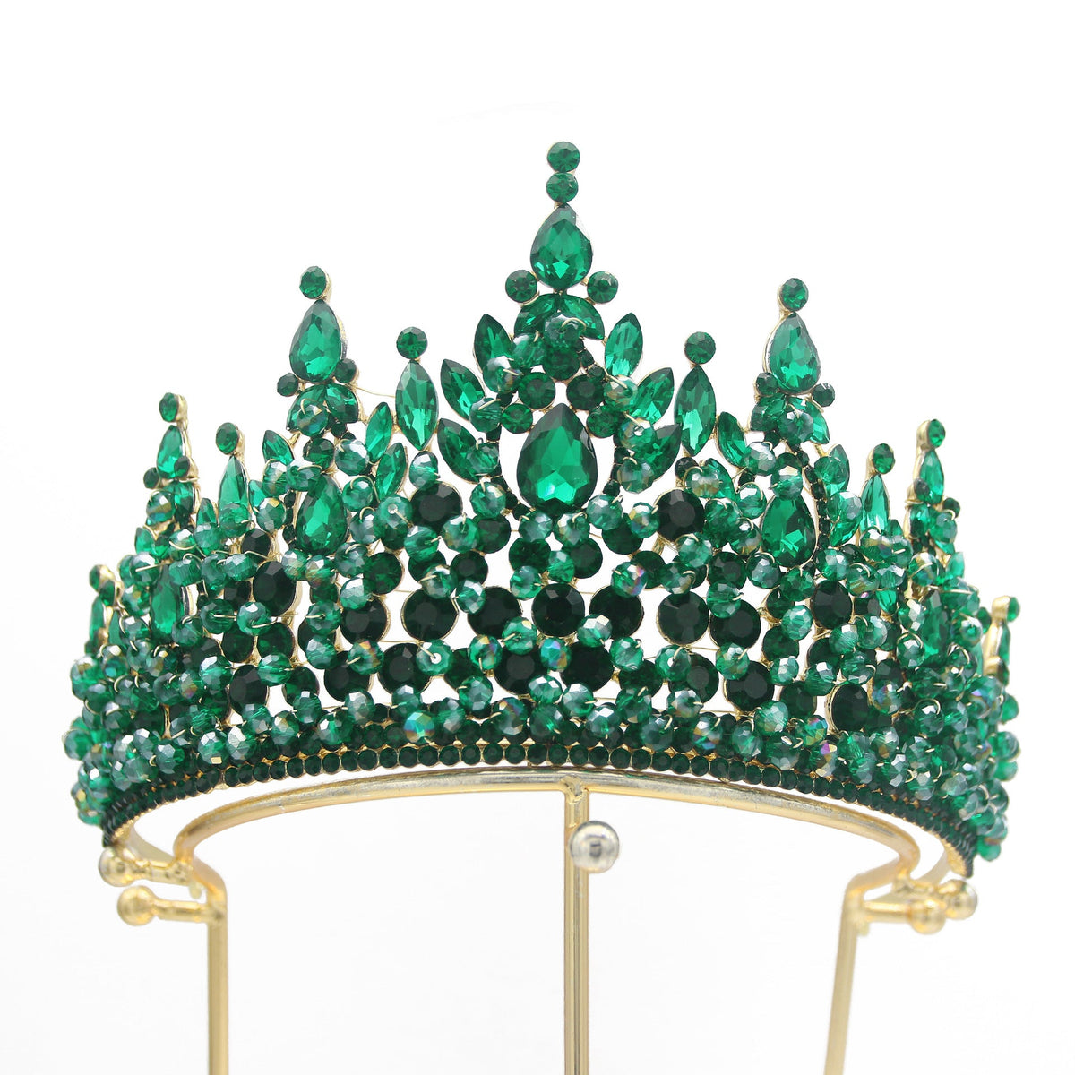 Rhinestone Crown Headband L4278