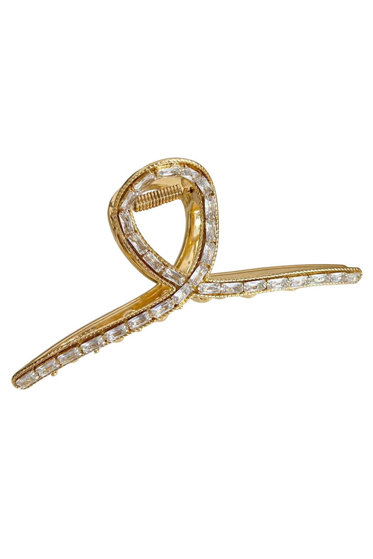 Cross Cubic Zirconia Hair Clip L4330