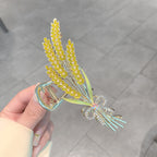 Ear of Wheat Rhinestone Hair Clip L4357