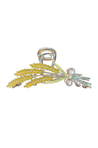 Ear of Wheat Rhinestone Hair Clip L4357