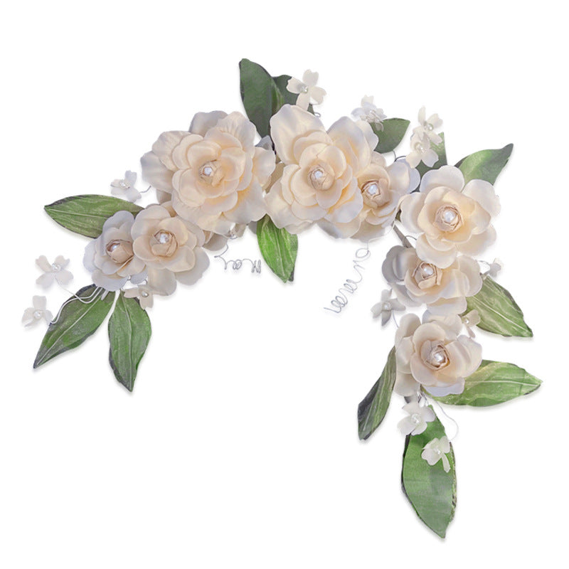 Floral Fabric Headband L4370