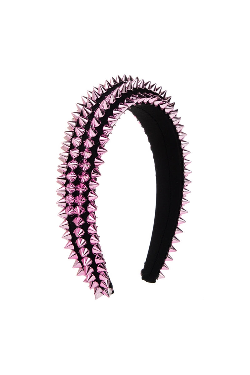 Punk Rivet Headband L4373