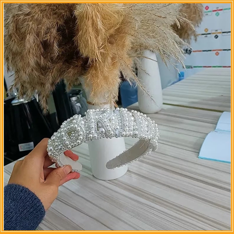 BRIDE Pearl Headband L4375