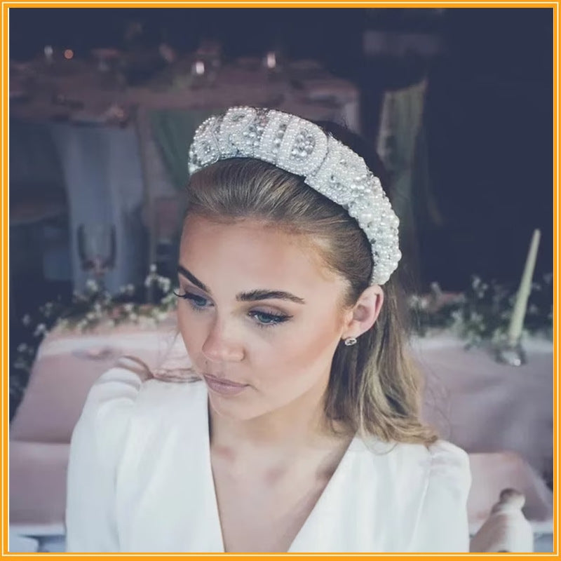 BRIDE Pearl Headband L4375