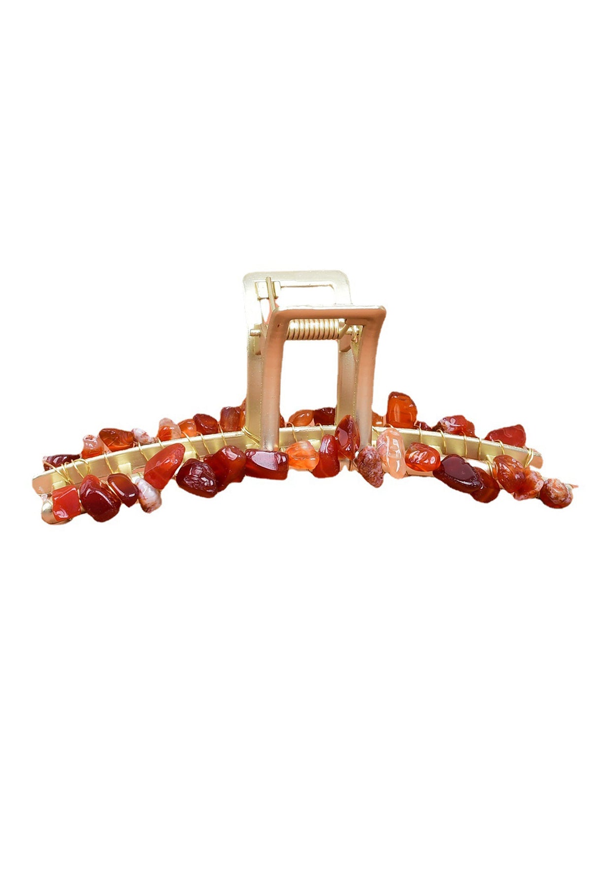 Natural Stone Bead Hair Clip L4382