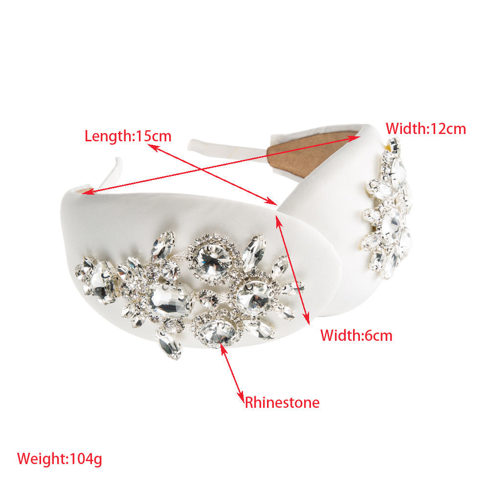 Floral Rhinestone Headband L4441