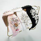 Floral Rhinestone Headband L4441