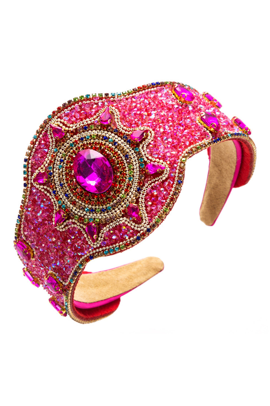 Baroque Rhinestone Headband L4498