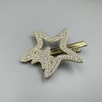 Hollow Star Rhinestone Hair Clip L4545
