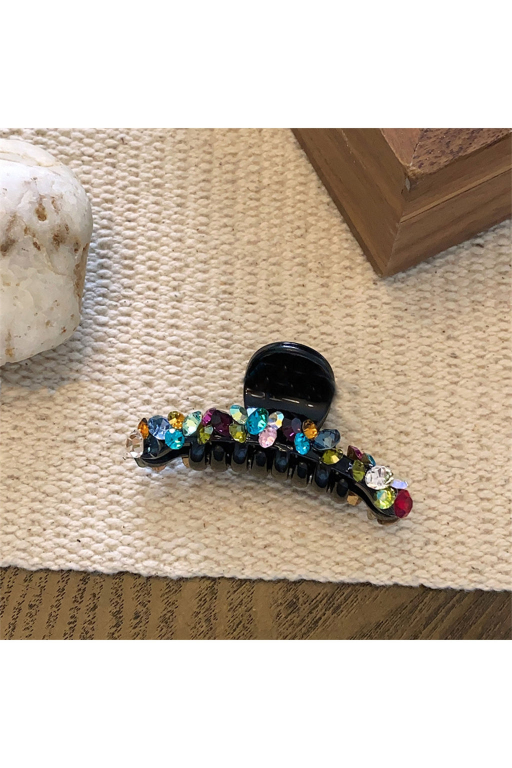 Rhinestone Acrylic Hair Clip L4581