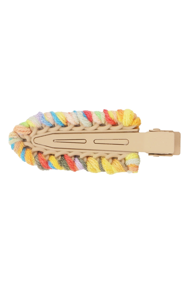 Yarn Alloy Hair Clip L4584