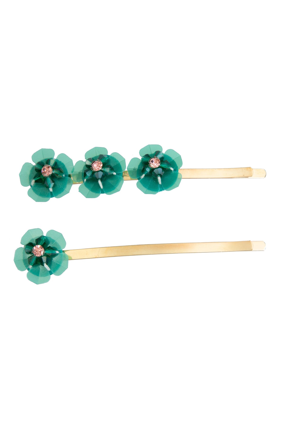 Floral Alloy Hair Clip Set L4630