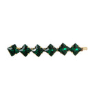Square Rhinestone Hair Pin L4634