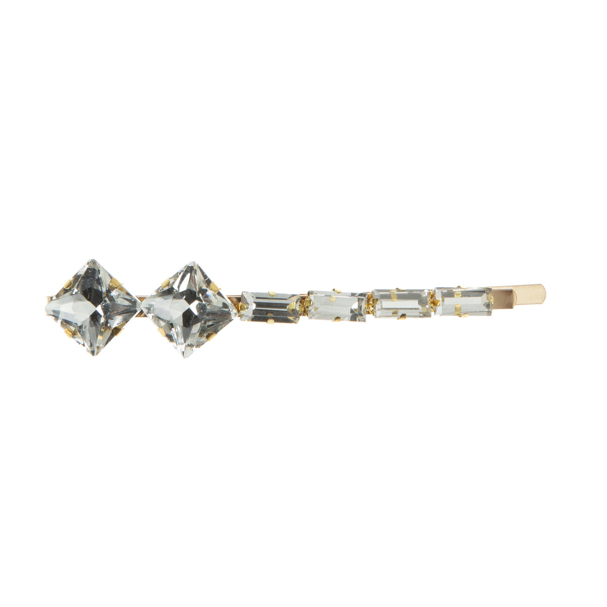 Square Rhinestone Hair Pin L4636