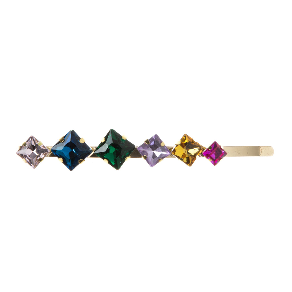 Square Rhinestone Hair Pin L4637
