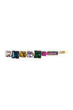 Multicolor Square Rhinestone Hair Pin L4639