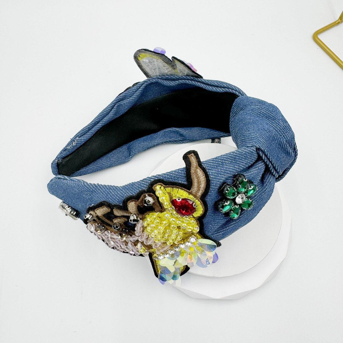 Bee Crystal Knotted Headband L4650