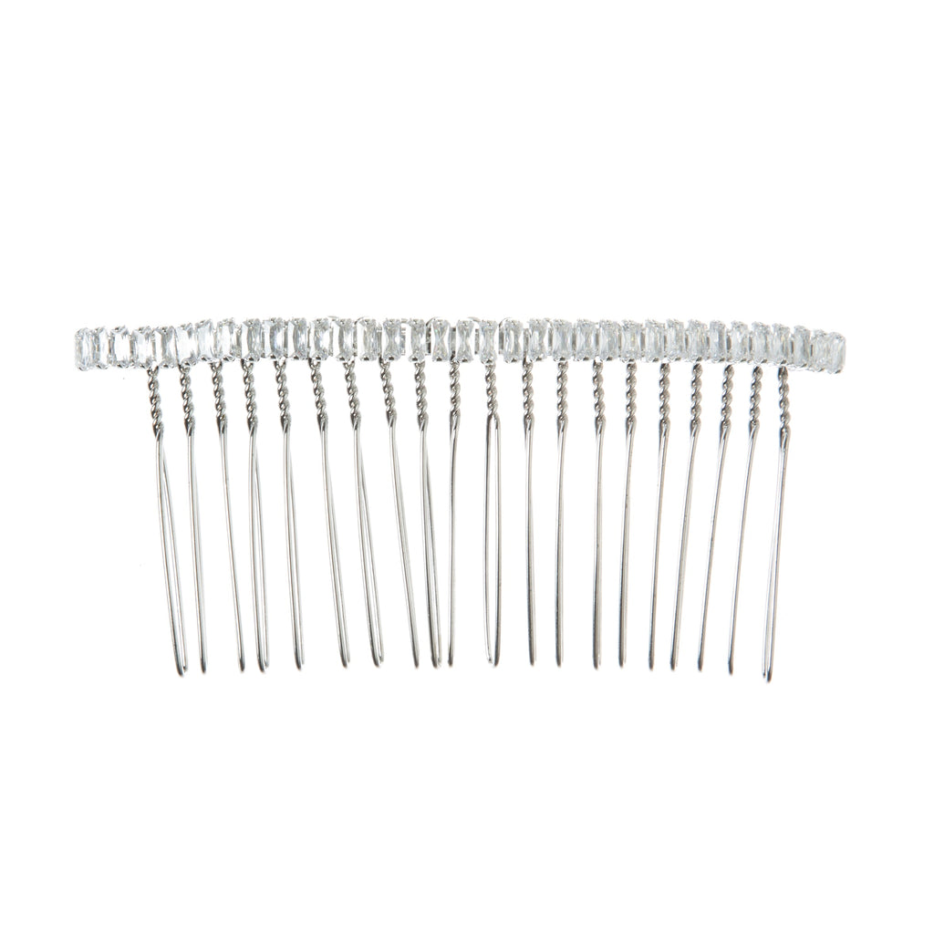 Cubic Zirconia Hair Comb L4662
