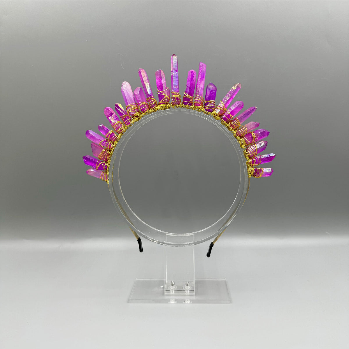 Irregular Quartz Wrap Headband L4669