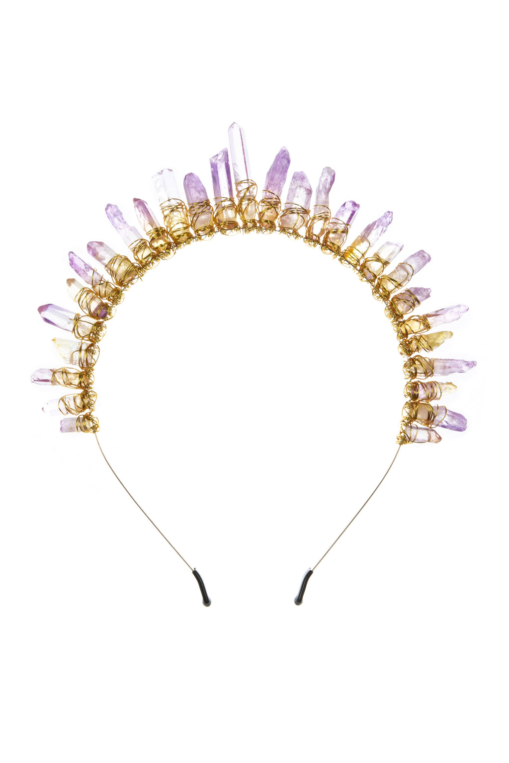 Irregular Quartz Wrap Headband L4669