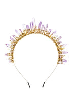 Irregular Quartz Wrap Headband L4669