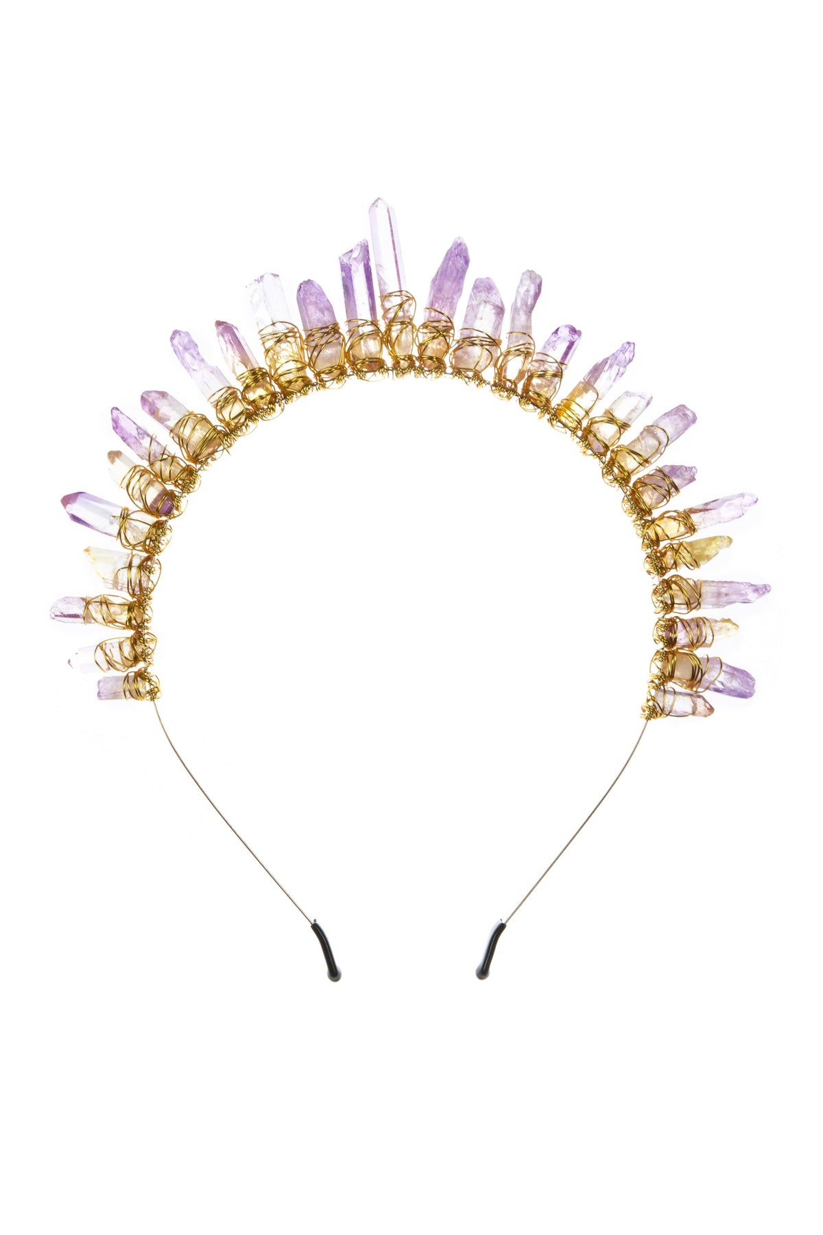 Irregular Quartz Wrap Headband L4669