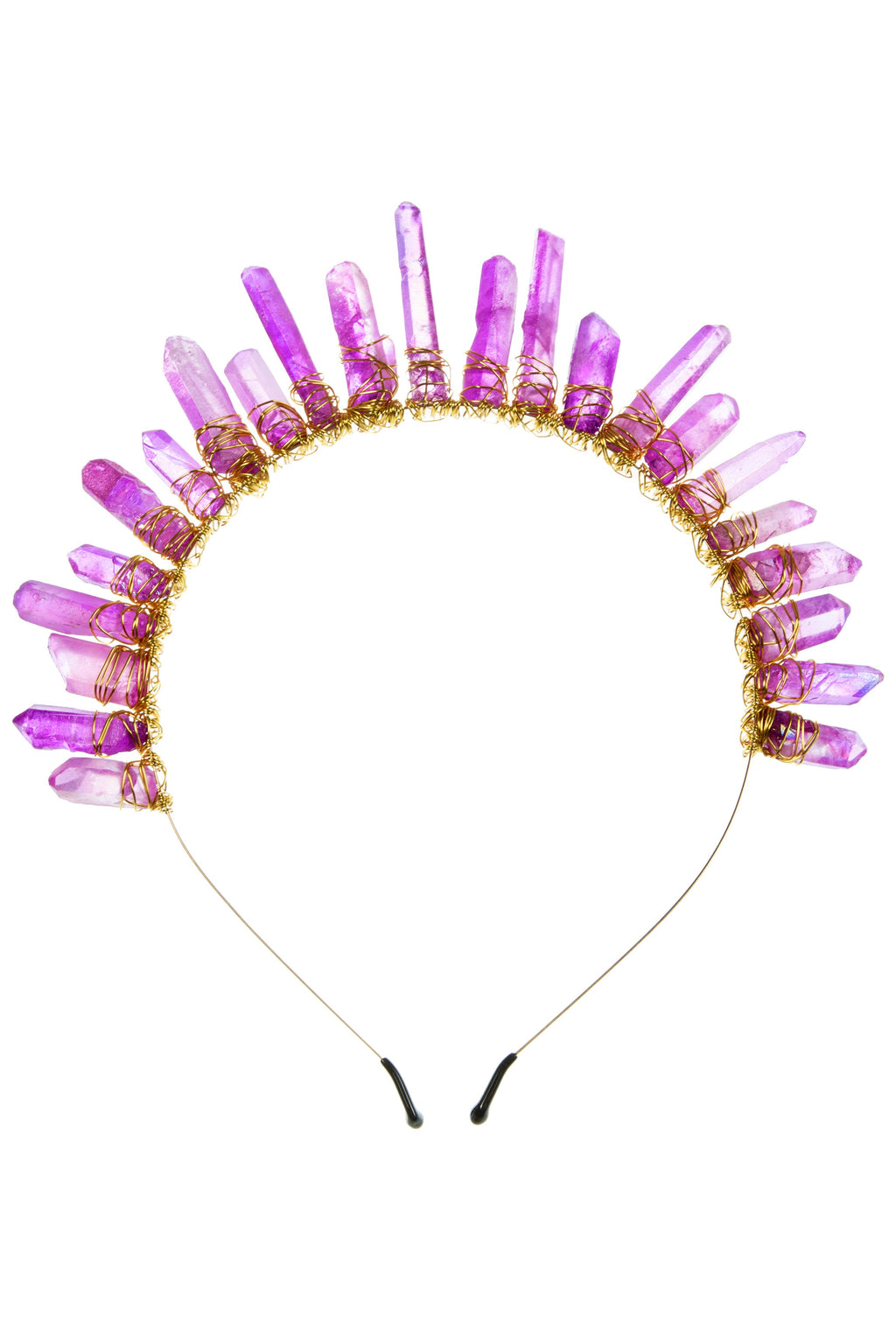 Irregular Quartz Wrap Headband L4669