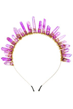 Irregular Quartz Wrap Headband L4669