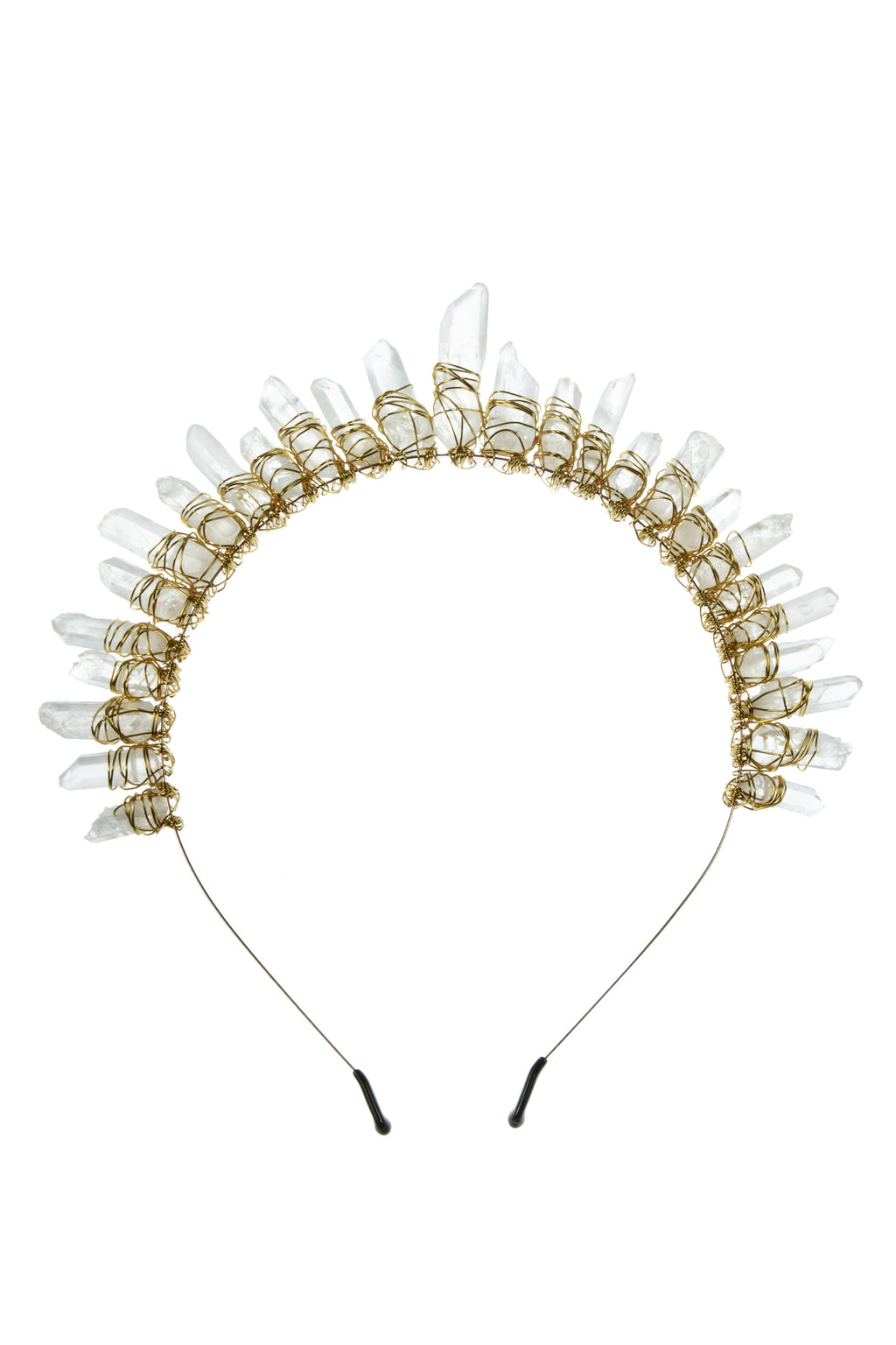 Irregular Quartz Wrap Headband L4799