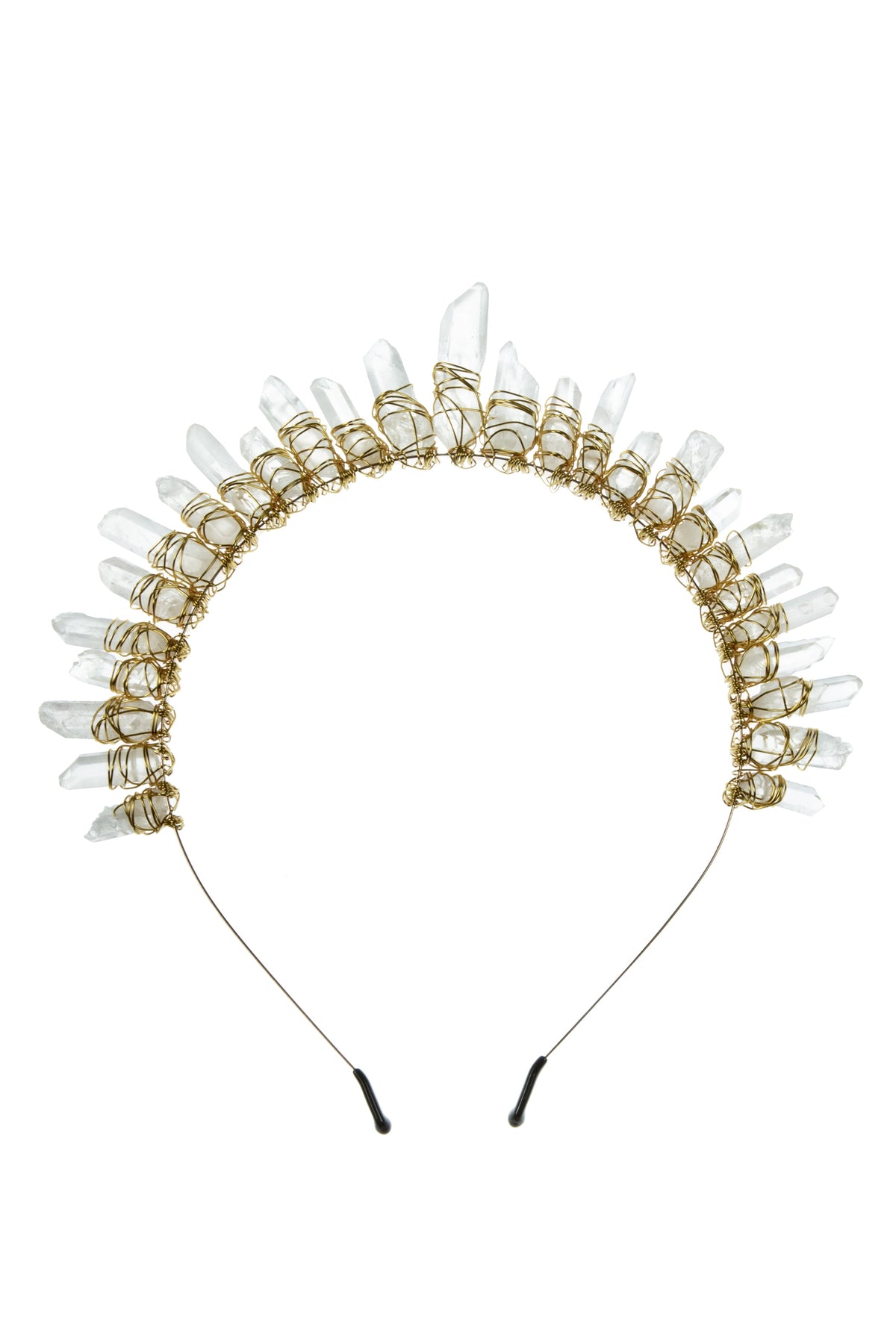 Irregular Quartz Wrap Headband L4669