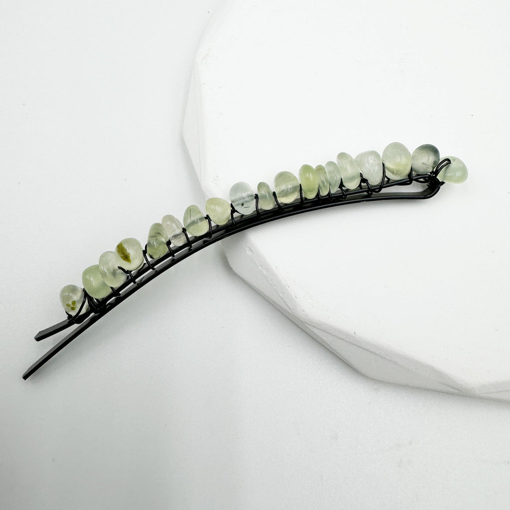 Irregular Natural Stone Hair Clip L4675