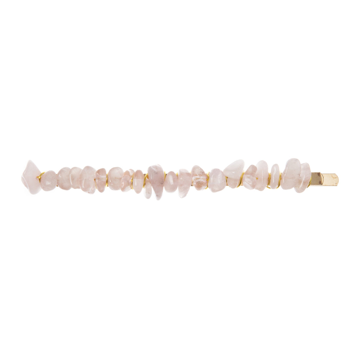 Irregular Natural Stone Hair Clip L4675
