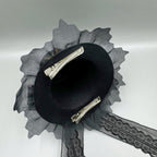 Lolita Gear Wings Hat Lace Hair Clip L4681